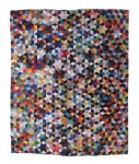 Sean Riley, "Tumbling Blocks," 2009, paper collage, 54" x 44"