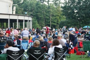 Tanglewood Shed and lawn (photo by Seth Rogovoy)