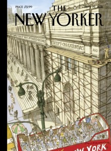 “Lowered Expectations,” by David Macaulay, September 19, 2011. Cover illustration from "The New Yorker." Courtesy "The New Yorker," www.newyorker.com. All rights reserved.
