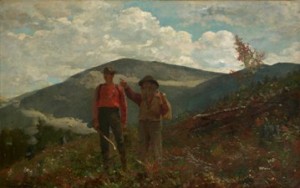 Winslow Homer (American, 1836–1910), Two Guides, 1877. Oil on canvas, 24 1/4 x 38 1/4 in. (61.6 x 97.2 cm). Sterling and Francine Clark Art Institute, Williamstown, Massachusetts, 1955.3