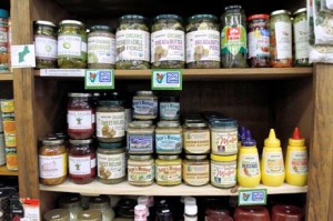 None of these items on the shelves at Berkshire Organics contain GMOs