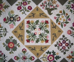HSV Country Fair flower quilt