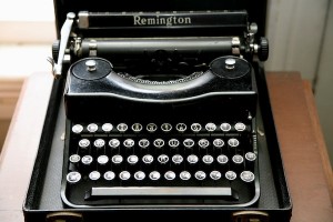 Millay's personal manual typewriter