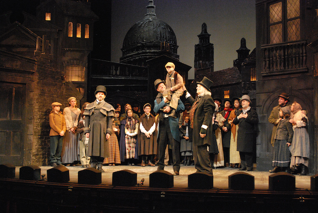 Scene from 'A Christmas Carol' at the Colonial