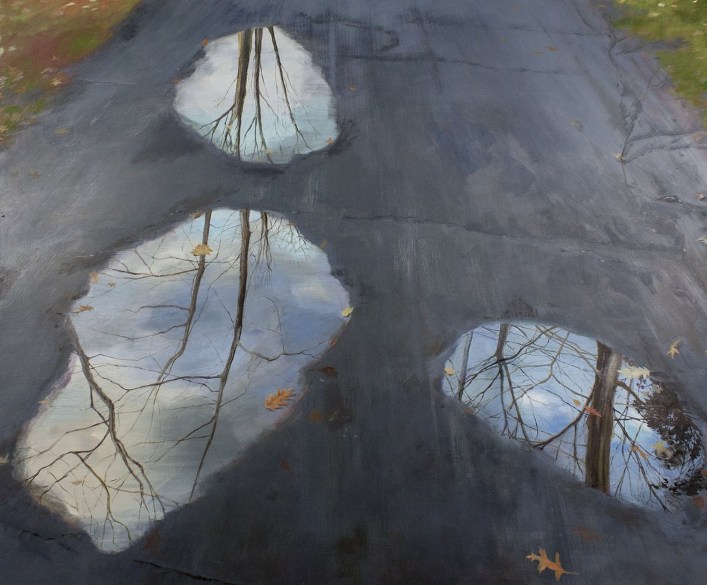 Shona Macdonald - Sky on Ground - 60x72 - Oil on canvas - 2014