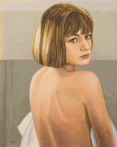 Duncan Hannah, 'Shy Venus,' 2014, oil on canvas, 20 x 16 inches