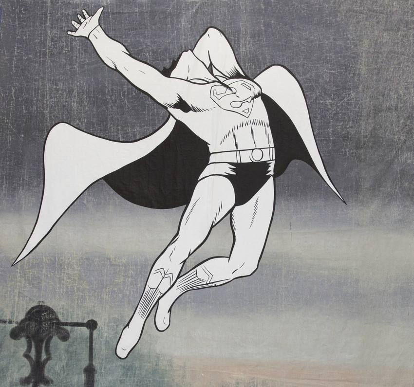 Jim Shaw 'Not Since Superman Died'