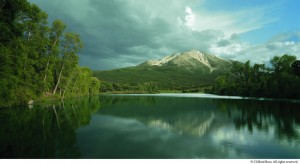 Clifford Ross, Mountain IV, 6/2003, Chromogenic Print, Mount Sopris by Clifford Ross using the R1 camera he invented.