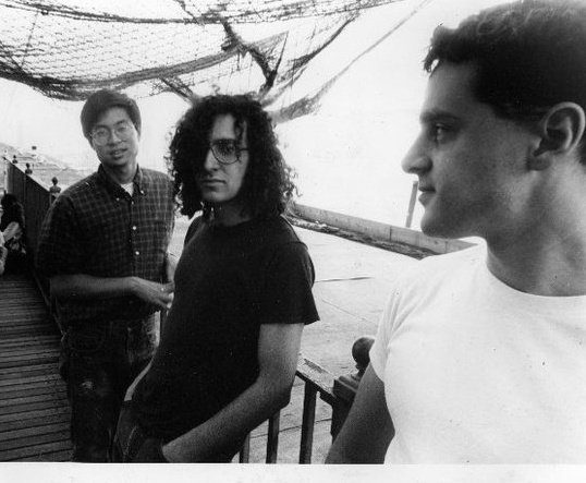 Bitch Magnets in 1990s; Jon Fine in middle