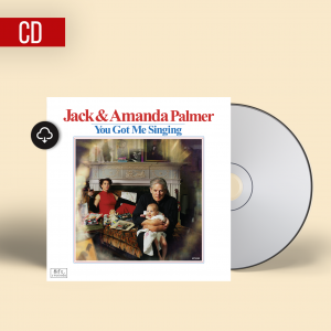 Jack and Amanda Palmer CD cover