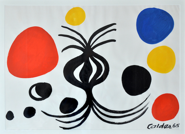 Black Onion, 1966. Alexander Calder. © 2016 Calder Foundation, New York / Artists Rights Society (ARS), New York. Collection of John Frank. All rights reserved.