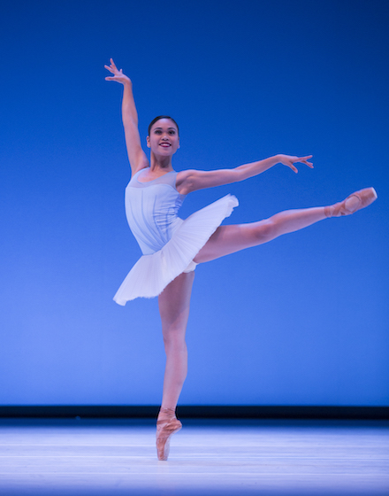 Angelica Generosa of Pacific Northwest Ballet  (photo Angela Sterling)