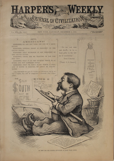 Harper’s Weekly - December 2, 1867, No Rest for the Wicked